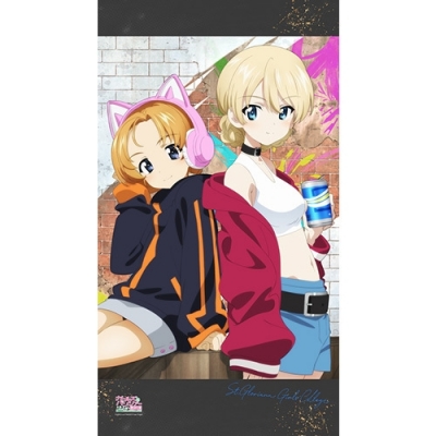 【グッズ-のれん】ガールズ&パンツァー 最終章 のれん(ダージリン&オレンジペコ)