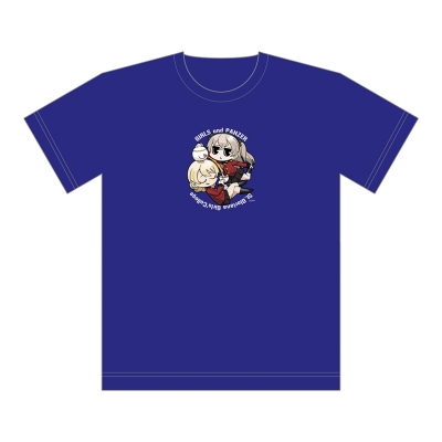 【グッズ-Tシャツ】ガールズ&パンツァー 最終章 Tシャツ(ダージリン&島田愛里寿/紅茶)XLサイズ