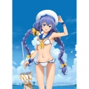 【グッズ-タペストリー】無職転生II ~異世界行ったら本気だす~ 描き下ろしB2タペストリー(ロキシー/マリンセーラー水着)Wスエード【再販】の画像
