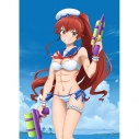 【グッズ-タペストリー】無職転生II ~異世界行ったら本気だす~ 描き下ろしB2タペストリー(エリス/マリンセーラー水着)Wスエード【再販】の画像