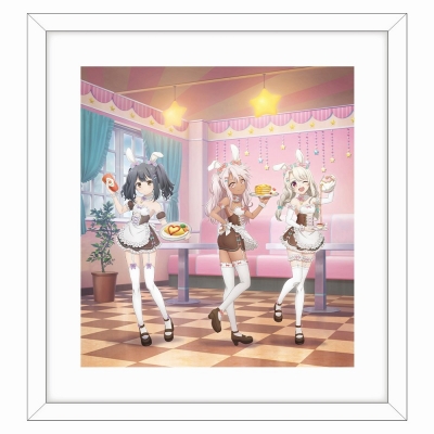 【グッズ-複製原画】劇場版「Fate/kaleid liner プリズマ☆イリヤ Licht 名前の無い少女」 描き下ろし複製原画(イリヤ&美遊&クロエ/バニーメイド)