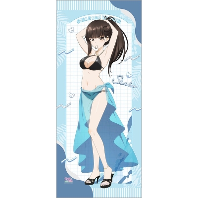 【グッズ-タペストリー】ガールズ&パンツァー 最終章 描き下ろし特大タペストリー(西住しほ/リゾート水着)