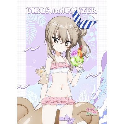 【グッズ-タペストリー】ガールズ&パンツァー 最終章 描き下ろしB2タペストリー(島田愛里寿/リゾート水着)
