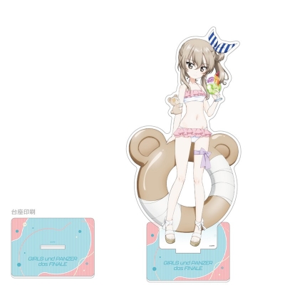 【グッズ-スタンドポップ】ガールズ&パンツァー 最終章 描き下ろし特大アクリルスタンド(島田愛里寿/リゾート水着)