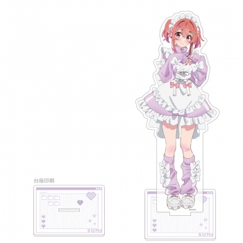 グッズ-スタンドポップ】彼女、お借りします 描き下ろし特大アクリル 