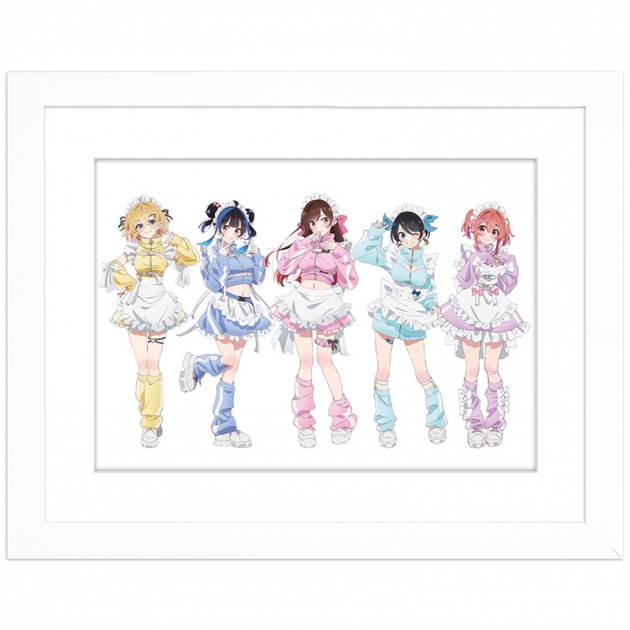 【グッズ-置きもの】彼女、お借りします 描き下ろしキャラファイングラフ(ジャージメイド)A4