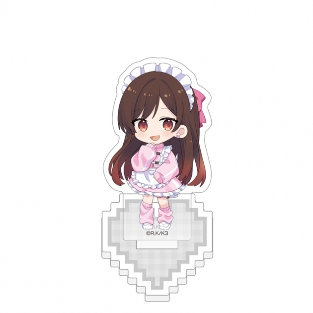 【グッズ-メモスタンド】彼女、お借りします アクリルメモスタンド(水原千鶴/ジャージメイド)