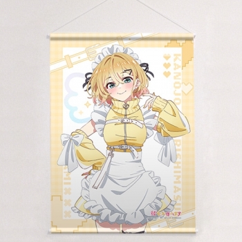 グッズ-タペストリー】彼女、お借りします 描き下ろしB2タペストリー 