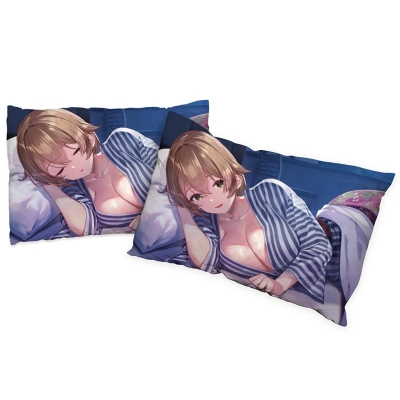 【グッズ-ピローケース】バニーガーデン まくらカバー(花奈)