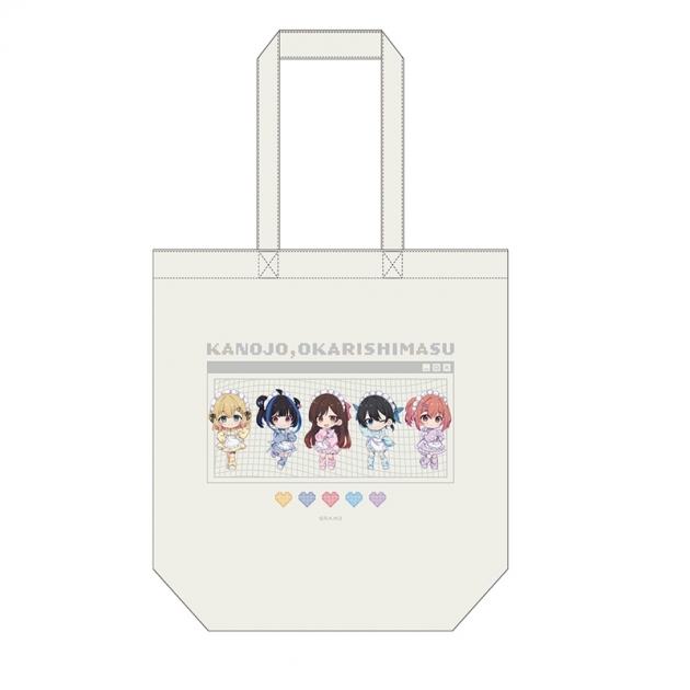 【グッズ-バッグ】彼女、お借りします トートバッグ(ジャージメイド)