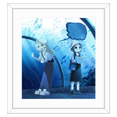 【グッズ-複製原画】少女終末旅行 描き下ろし複製原画(水族館)