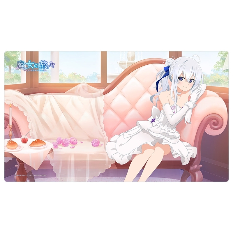 【グッズ-デスクマット】魔女の旅々 描き下ろしラバーマット（イレイナ/舞踏会）