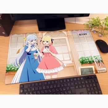 グッズ-デスクマット】転生王女と天才令嬢の魔法革命 描き下ろしラバー 