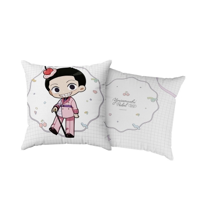 【グッズ-カバーホルダー】弱虫ペダル LIMIT BREAK クッションカバー(御堂筋 翔/さくらんぼほいっぷ)