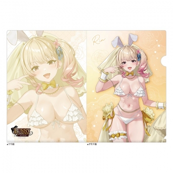グッズ-クリアファイル】バニーガーデン 描き下ろしクリアファイル(凜 