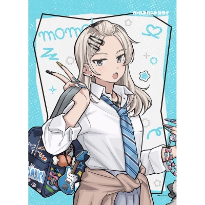 【グッズ-タペストリー】ガールズバンドクライ 描き下ろしB2タペストリー(河原木桃香/平成ギャル)Wスエード