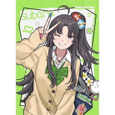 【グッズ-タペストリー】ガールズバンドクライ 描き下ろしB2タペストリー(安和すばる/平成ギャル)Wスエード