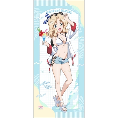 【グッズ-タペストリー】ガールズ&パンツァー 最終章 描き下ろし特大タペストリー(ケイ/リゾート水着)