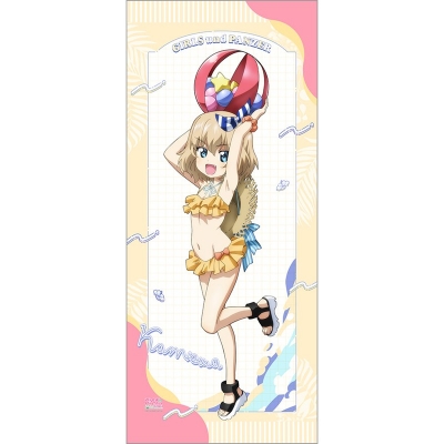【グッズ-タペストリー】ガールズ&パンツァー 最終章 描き下ろし特大タペストリー(カチューシャ/リゾート水着)