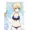 【グッズ-タペストリー】ガールズ&パンツァー 最終章 描き下ろしB2タペストリー(ダージリン/リゾート水着)の画像