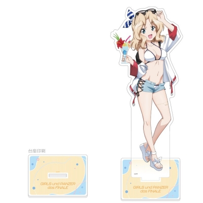 【グッズ-スタンドポップ】ガールズ&パンツァー 最終章 描き下ろし特大アクリルスタンド(ケイ/リゾート水着)