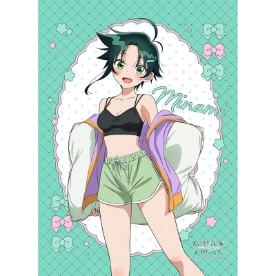 【グッズ-タペストリー】紫雲寺家の子供たち 描き下ろしB2タペストリー(紫雲寺南/ルームウェア)