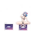 【グッズ-スタンドポップ】ぬきたし THE ANIMATION 描き下ろし特大アクリルスタンド(女部田郁子/ナイトプール)の画像