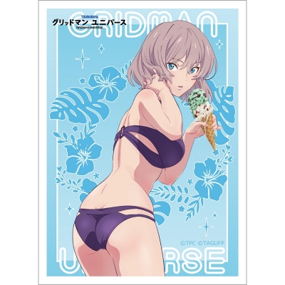 【グッズ-カードケース】グリッドマン ユニバース 描き下ろしスリーブ(ムジナ/水着)