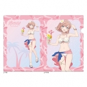 【グッズ-クリアファイル】ポールプリンセス!! 描き下ろしクリアファイル(星北ヒナノ/水着)の画像