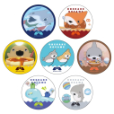 【グッズ-バッチ】おでかけ子ザメ トレーディング缶バッジ(ver.B)の画像