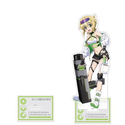 【グッズ-スタンドポップ】戦姫絶唱シンフォギアXV 描き下ろし特大アクリルスタンド(切歌/サイバーミリタリー)