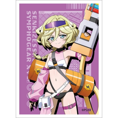 【グッズ-カードケース】戦姫絶唱シンフォギアXV 描き下ろしスリーブ(キャロル/サイバーミリタリー)