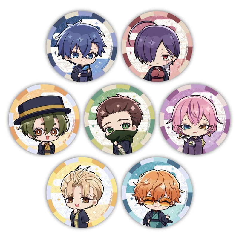 【Goods - Badge】Goumon Baitokun no Nichijou Trading Can Badge (Japanese Clothes / Mini Character)