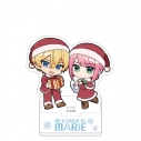 【グッズ-スタンドポップ】TVアニメ『機械じかけのマリー』 ミニキャラアクリルスタンド(マリー&アーサー/クリスマス)の画像