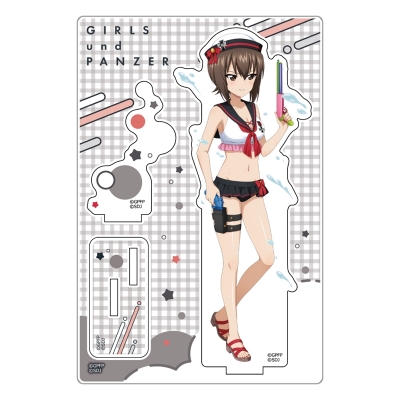 【グッズ-スタンドポップ】ガールズ&パンツァー 戦車道大作戦! アクリルスタンド(西住まほ/水着2021)
