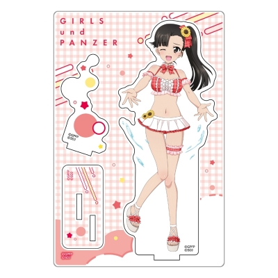 【グッズ-スタンドポップ】ガールズ&パンツァー 戦車道大作戦! アクリルスタンド(西絹代/水着2025)