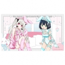 【グッズ-マット】となりの吸血鬼さん 描き下ろしラバーマット(ソフィー&灯/ゆめいろバニー)の画像