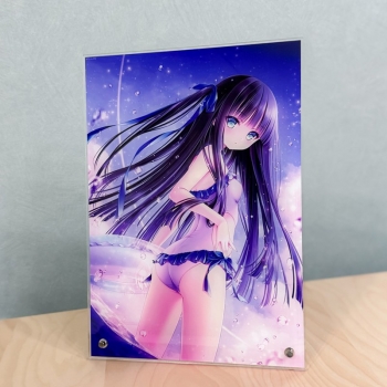グッズ-置きもの】てぃんくる先生 特大アクリルプレート(BluCielo Mare 
