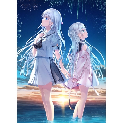 【グッズ-タペストリー】Summer Pockets REFLECTION BLUE&anemoi B2タペストリー(鳴瀬 しろは&辻倉朱比華)