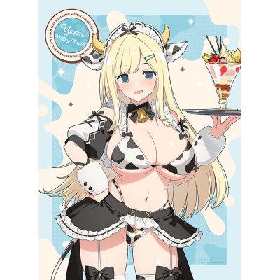 【グッズ-タペストリー】シノビマスター 閃乱カグラ NEW LINK 描き下ろしB2タペストリー(詠/ミルキーメイド)Wスエード