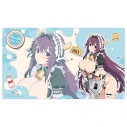 【グッズ-デスクマット】シノビマスター 閃乱カグラ NEW LINK 描き下ろしラバーマット(紫/ミルキーメイド)の画像