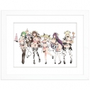 【グッズ-ボード】シノビマスター 閃乱カグラ NEW LINK 描き下ろしキャラファイングラフ(ミルキーメイド)A4の画像