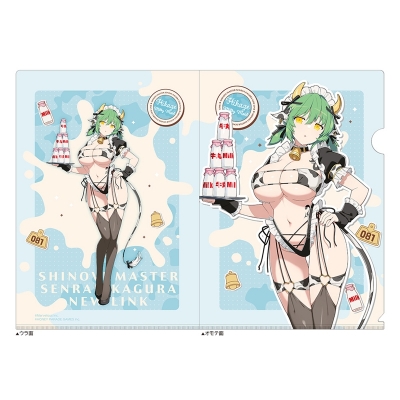 【グッズ-クリアファイル】シノビマスター 閃乱カグラ NEW LINK 描き下ろしクリアファイル(日影/ミルキーメイド)