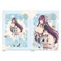 【グッズ-クリアファイル】シノビマスター 閃乱カグラ NEW LINK 描き下ろしクリアファイル(紫/ミルキーメイド)の画像