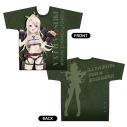 【グッズ-Tシャツ】劇場版「Fate/kaleid liner プリズマ☆イリヤ Licht 名前の無い少女」 描き下ろしフルグラフィックTシャツ(イリヤ/ミリタリー) Mサイズの画像