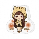 【グッズ-置きもの】負けヒロインが多すぎる! ダイカットアクリルブロック(放虎原ひばり/ケモミミパーカー)の画像