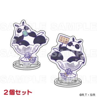 【グッズ-スタンドポップ】TVアニメ「らんま1/2」 ちゃぽんっ! ちびキャラアクリルスタンド【早乙女玄馬】