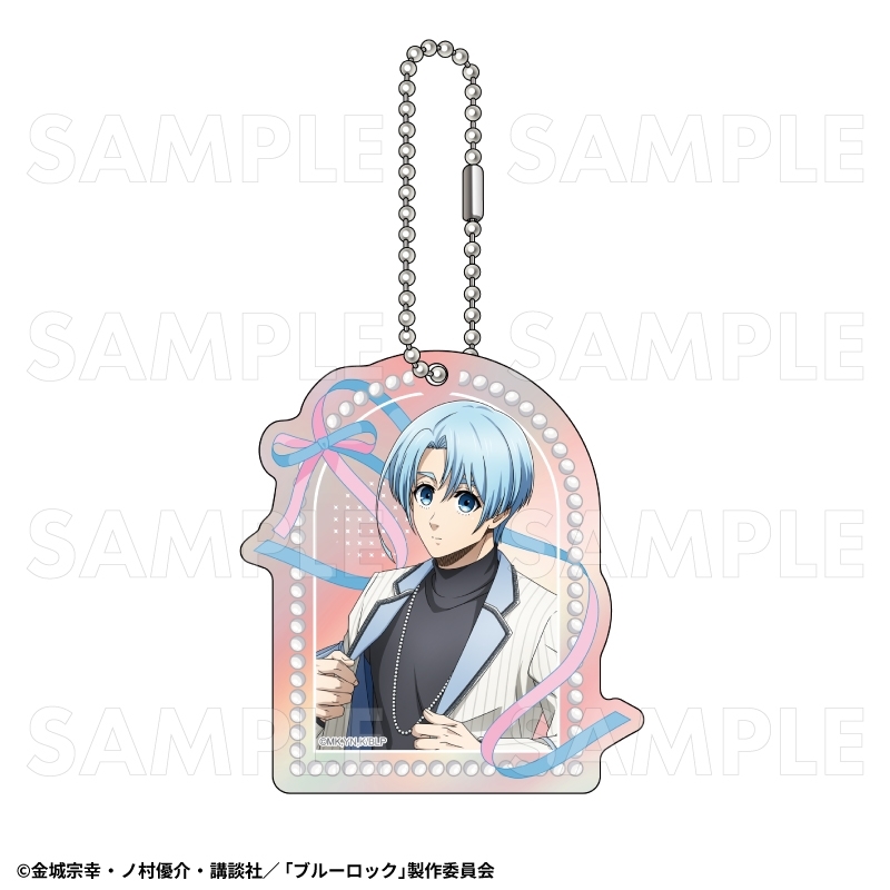 【グッズ-キーホルダー】TVアニメ『ブルーロック』 バレエコアStyle オーロラアクリルキーホルダー【氷織 羊】