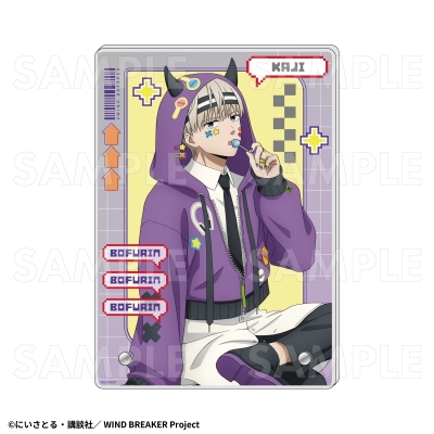 【グッズ-ボード】TVアニメ『WIND BREAKER』 【でびデコパーカー】 アクリルボード【梶 蓮】