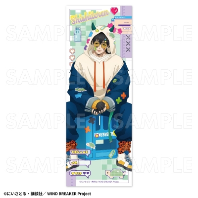 【グッズ-タオル】TVアニメ『WIND BREAKER』 【でびデコパーカー】 ビジュアルタオル【十亀 条】